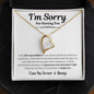 I'm Sorry For Hurting You | Forever Love Necklace
