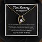 I'm Sorry For Hurting You | Forever Love Necklace