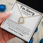 I'm Sorry For Hurting You | Forever Love Necklace