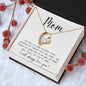 Mom | Always Be Tied To Home | Forever Love Necklace