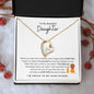 To My Beautiful Daughter | Dad to Daughter | Forever Love Necklace