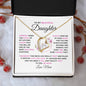 To My Beautiful Daughter | Forever Love Necklace