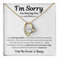 I'm Sorry For Hurting You | Forever Love Necklace