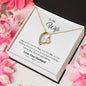 To My Wife | Love Your Husband | Forever Love Necklace