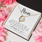 Mom | Always Be Tied To Home | Forever Love Necklace
