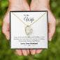 To My Wife | Love Your Husband | Forever Love Necklace
