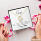 To My Wife | Love Your Husband | Forever Love Necklace