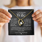 To My Beautiful Wife | Forever Love Necklace