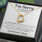 I'm Sorry For Hurting You | Forever Love Necklace