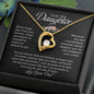 To My Daughter | Never Forget That I Love You - Forever Love Necklace