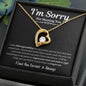 I'm Sorry For Hurting You | Forever Love Necklace
