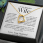 To My Beautiful Wife | Forever Love Necklace