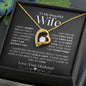 To My Beautiful Wife | Forever Love Necklace