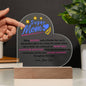 Super Mom | From Son | Acrylic Plaque