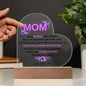 Mom | Love Your Son | Heart Acrylic