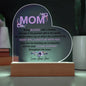 Mom | Love Your Son | Heart Acrylic