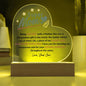 Super Mom | From Son | Acrylic Plaque