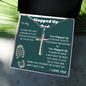 Stepped Up Dad | Stainless Steel Cross Necklace