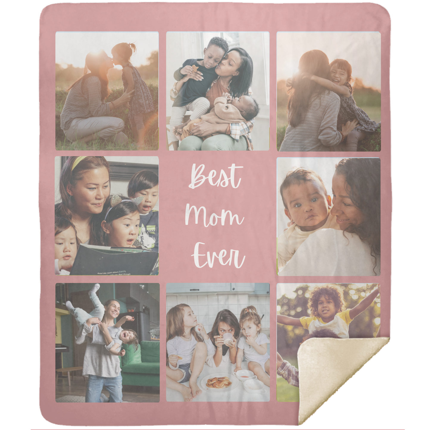 Best Mom Ever Photo Blanket