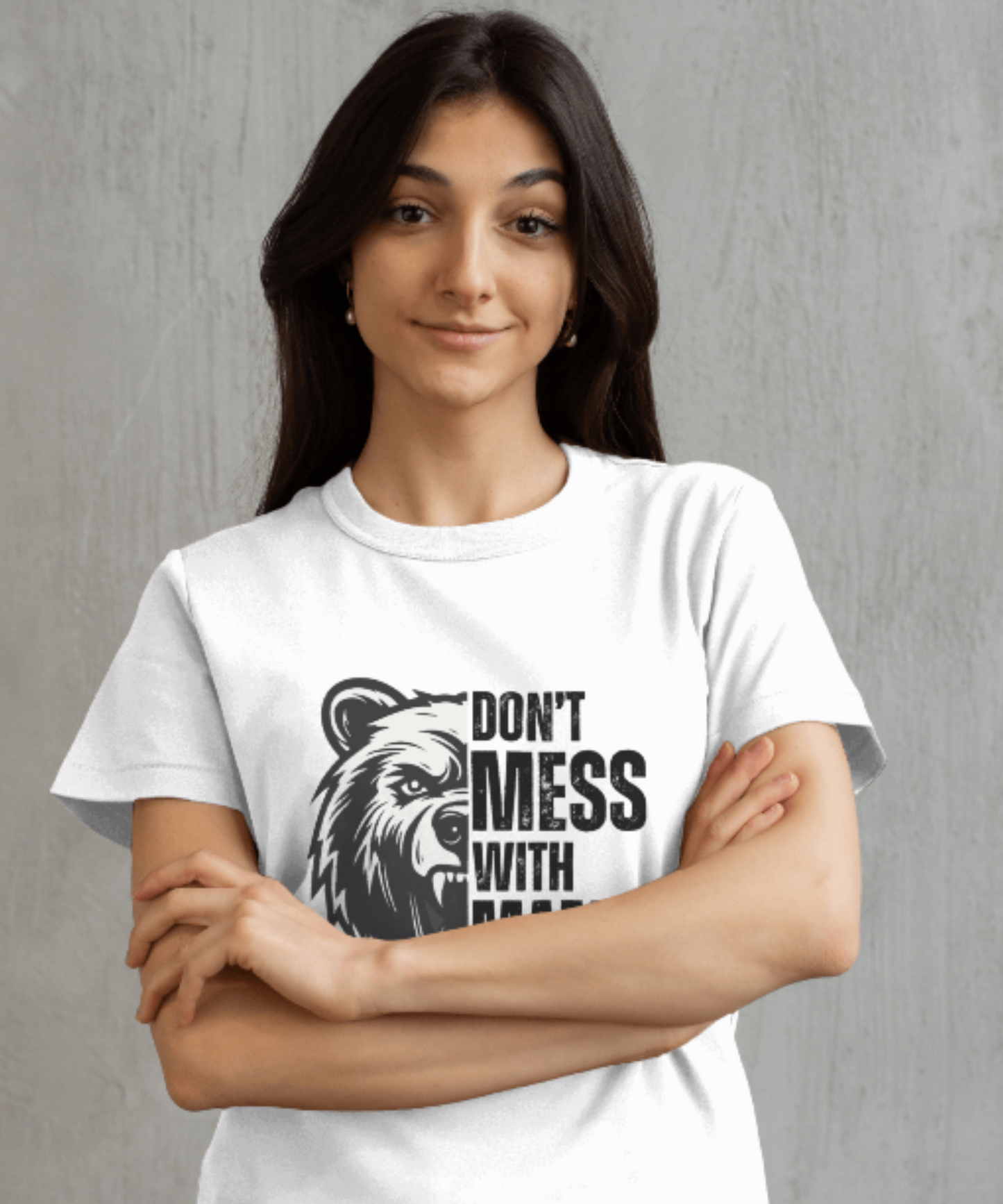 Mama Bear Ladies' Boyfriend T-Shirt