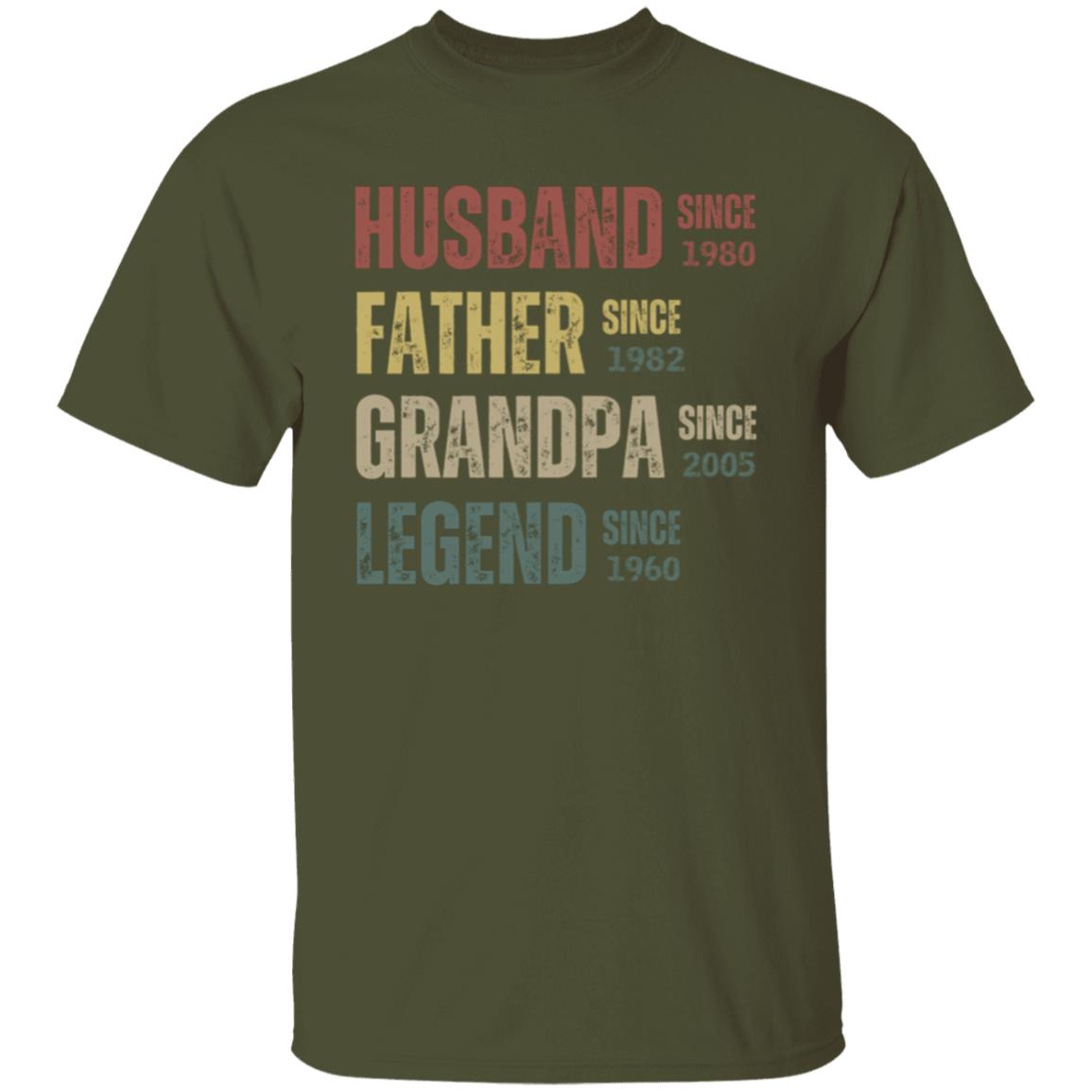 Legend T-Shirt Father's Day Husband, Father, Grandpa, Legend T-Shirt