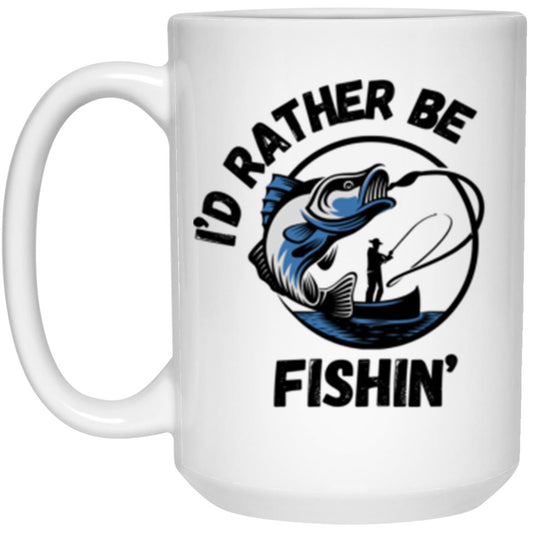 I’D RATHER BE FISHIN' MUG (1) I'd Rather Be Fishin' Mug