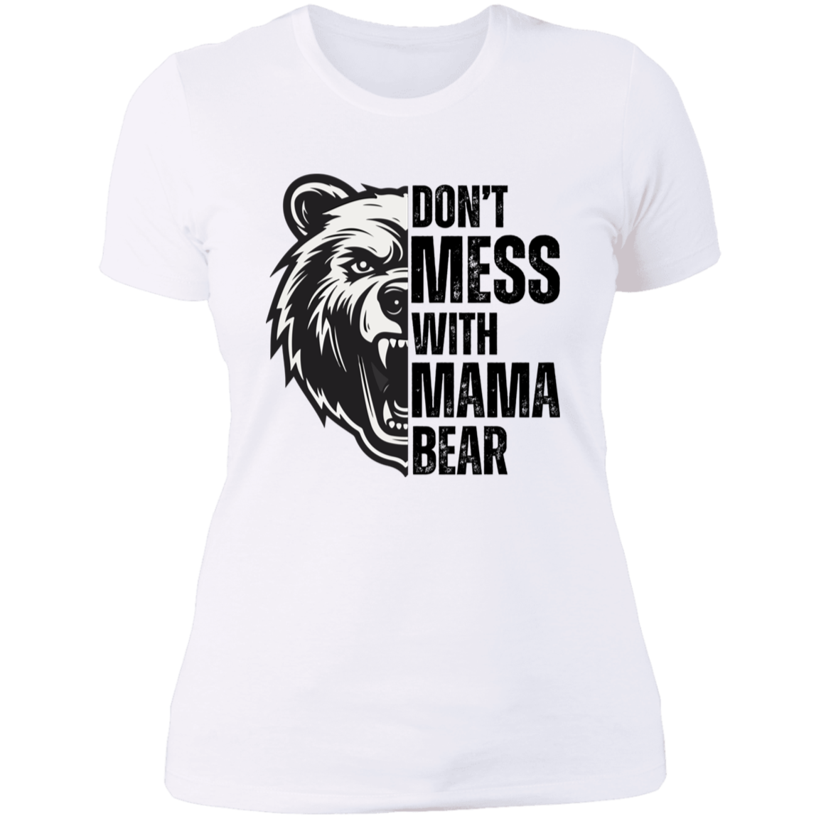 Mama Bear Ladies' Boyfriend T-Shirt