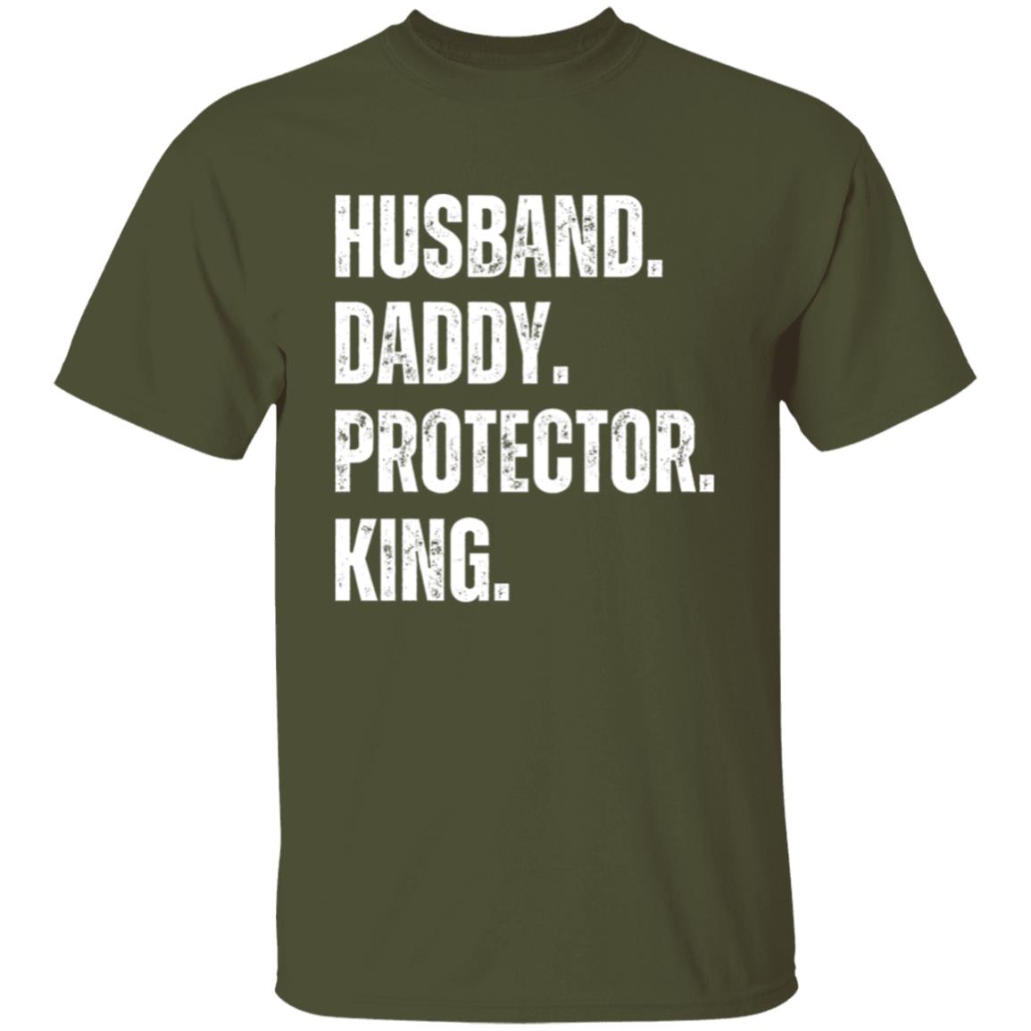 Husband Daddy Protector King T-Shirt