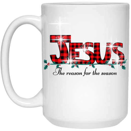 JESUS The Reason for the Season Christmas Mug