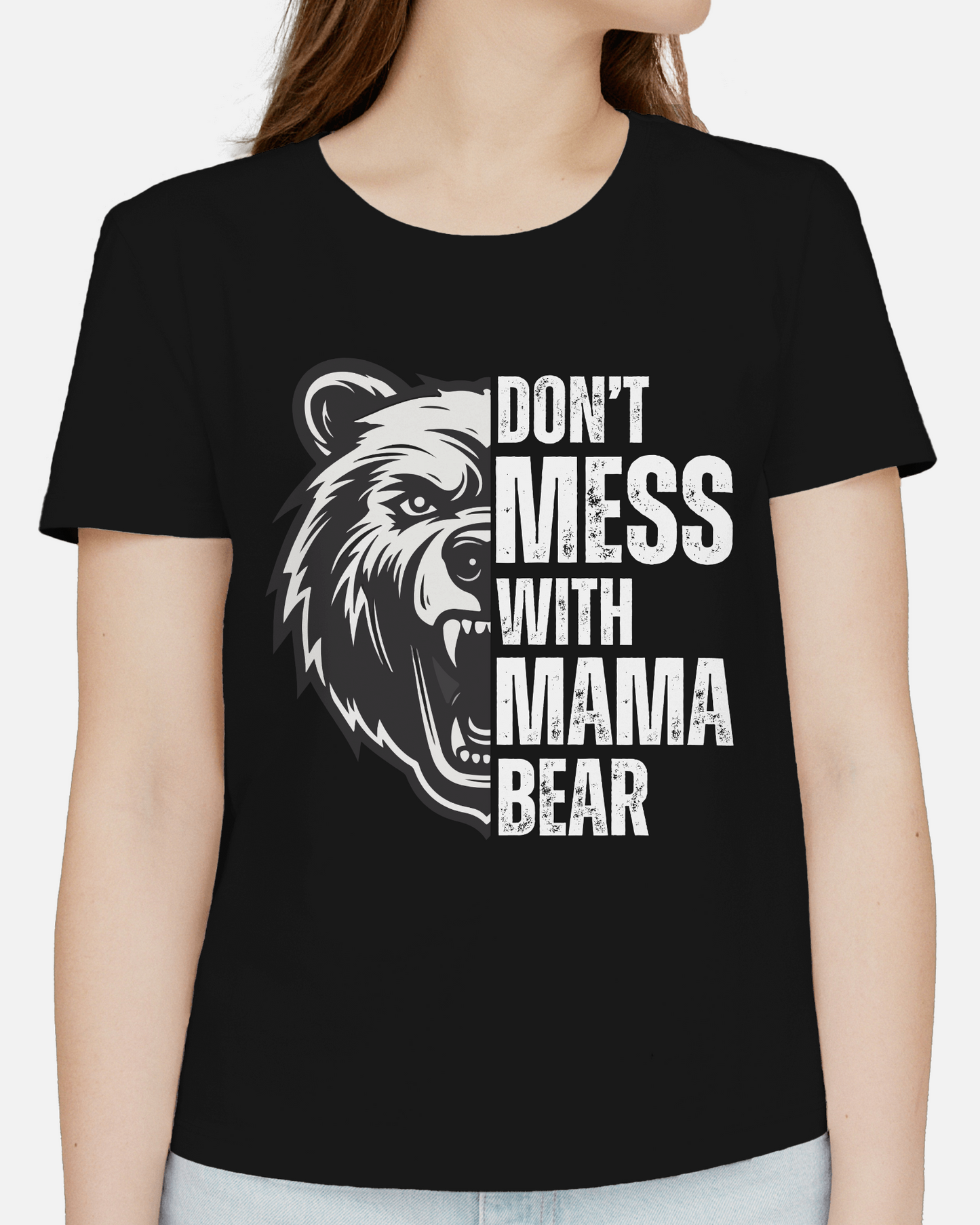 Mama Bear Ladies' Boyfriend T-Shirt