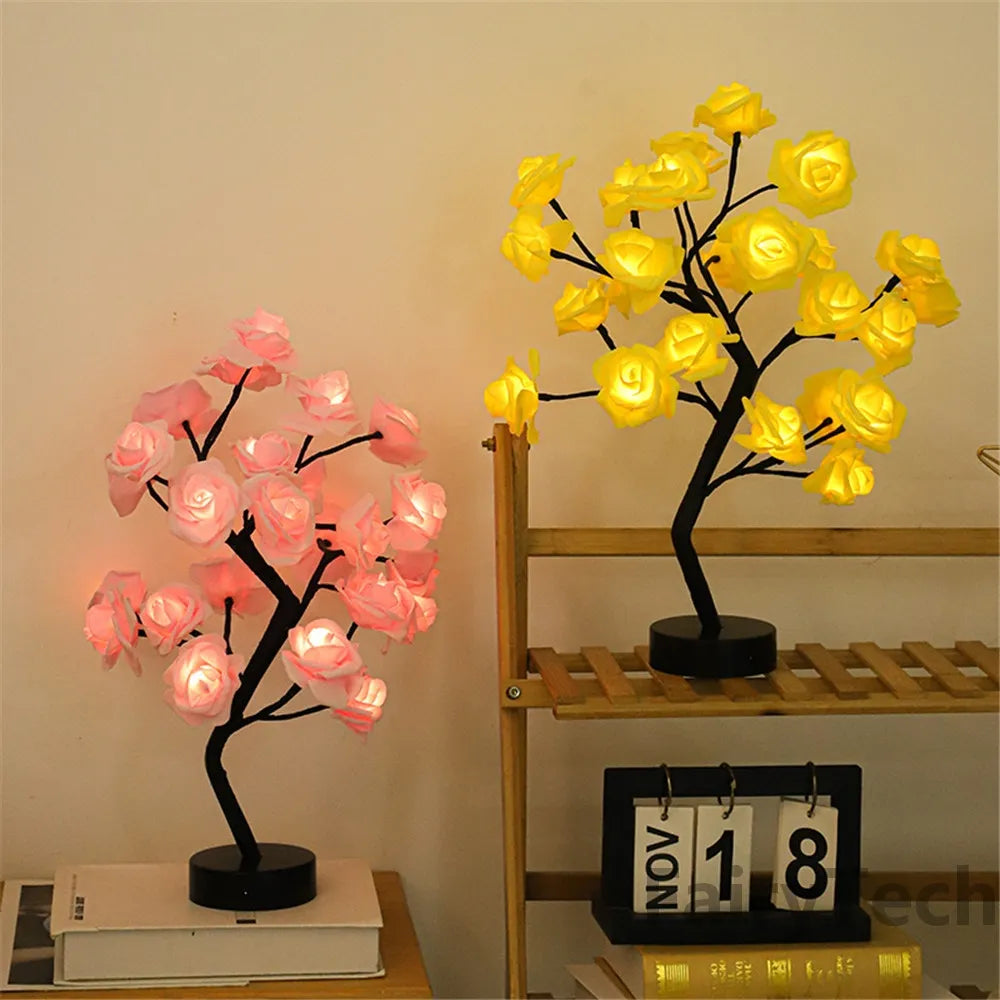 Charming LED Bonsai Lamp