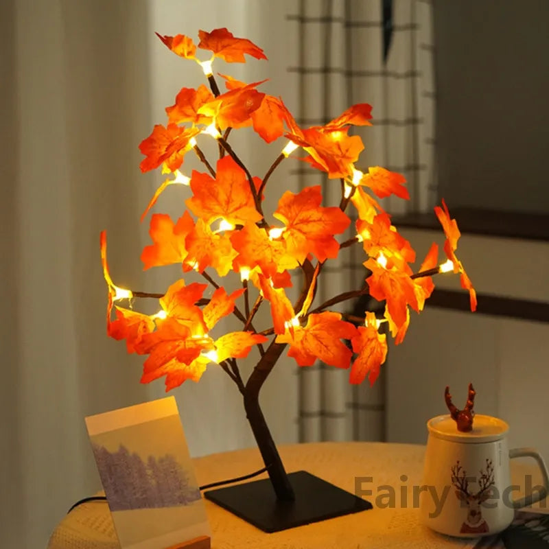 Charming LED Bonsai Lamp