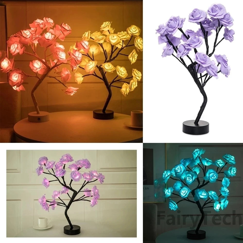 Charming LED Bonsai Lamp