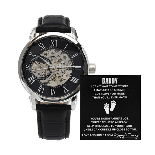 Daddy | Openwork Watch | Pregnancy Announcement