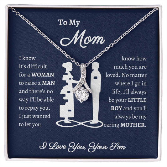 To My Mom | Love Your Son | Alluring Beauty Necklace