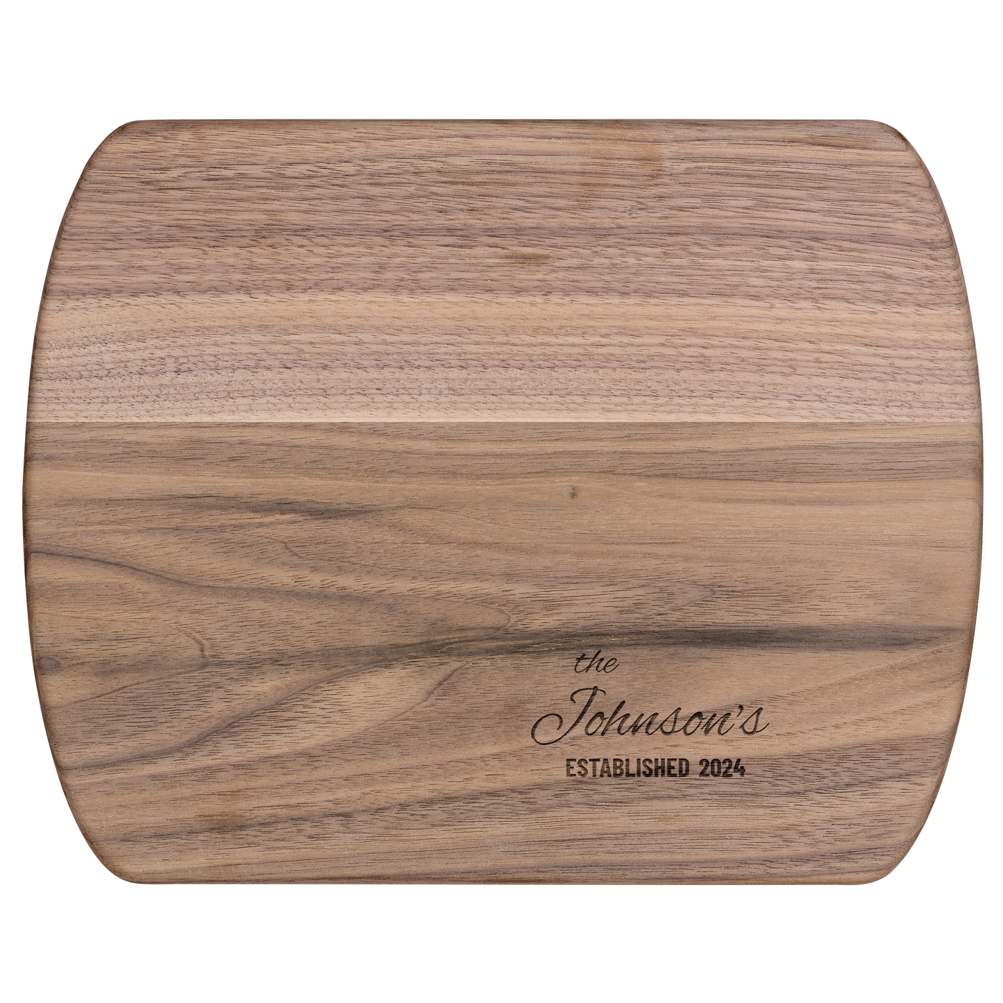 Personalized Family Name Wooden Cutting Board