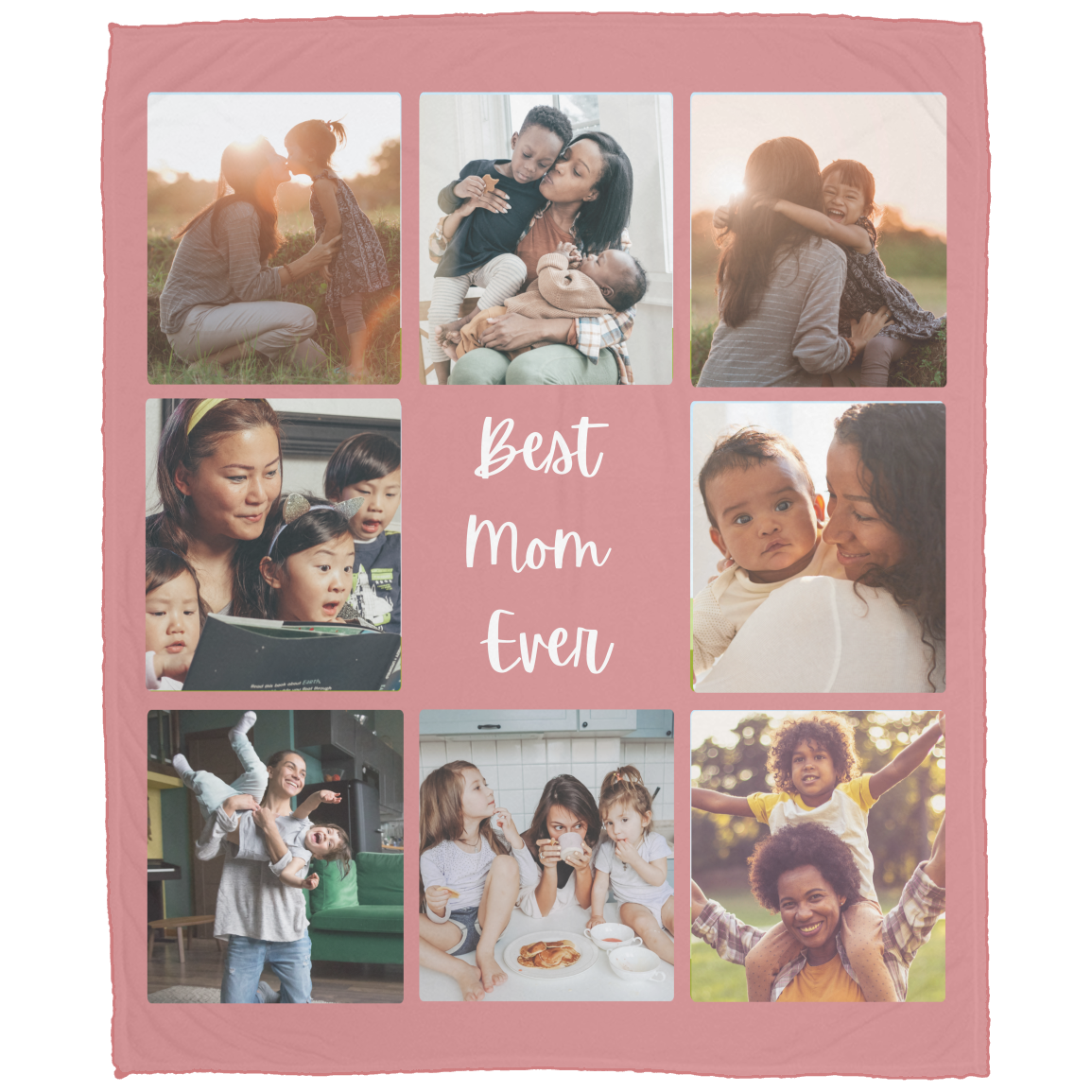 Best Mom Ever Photo Blanket