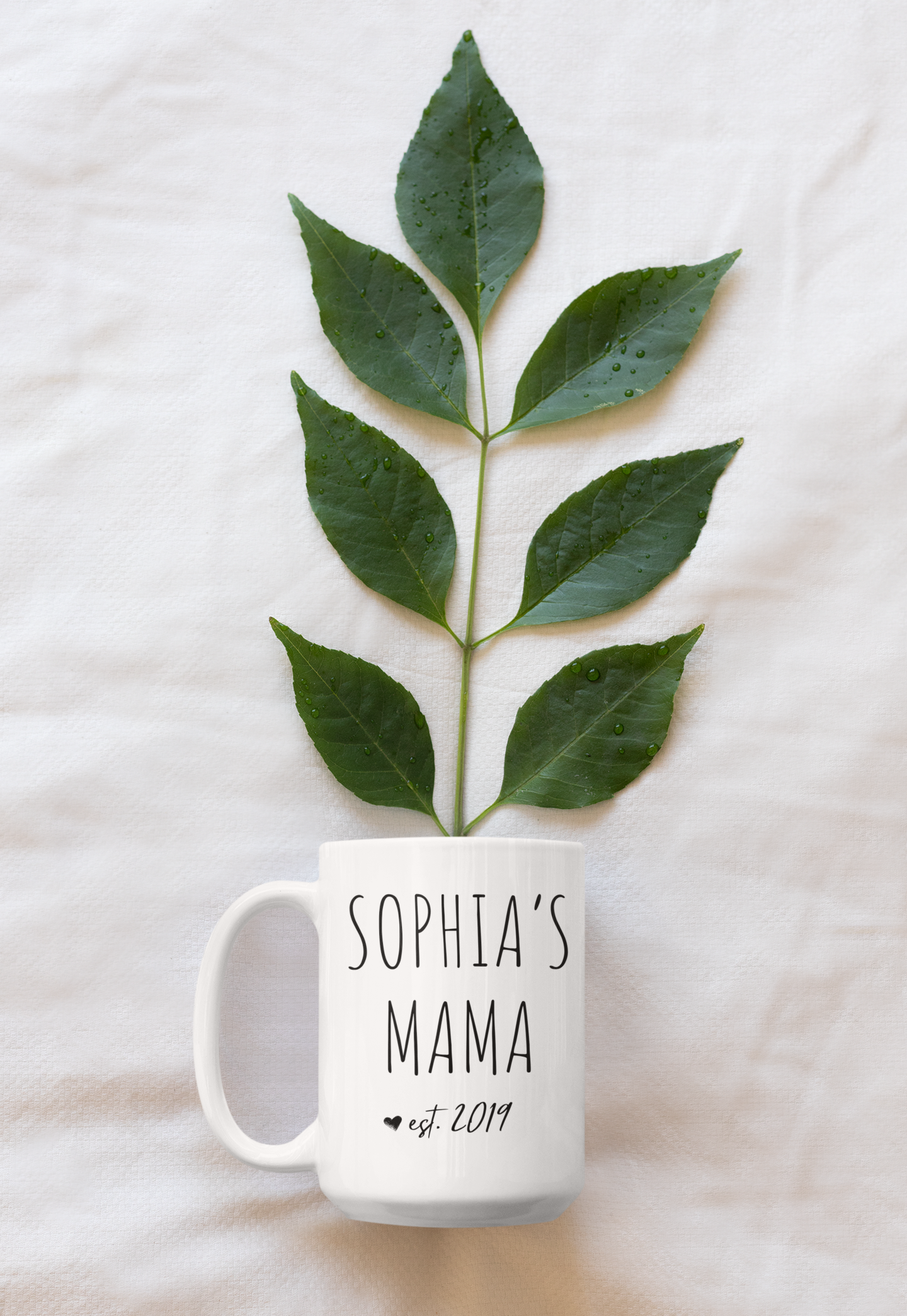 Personalized Mama Mug Personalized Mama Mug - 15oz